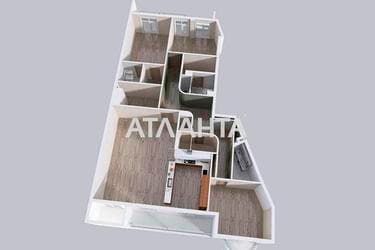 3-комнатная квартира по адресу Ванный пер. (площадь 199,5 м²) - Atlanta.ua - фото 81