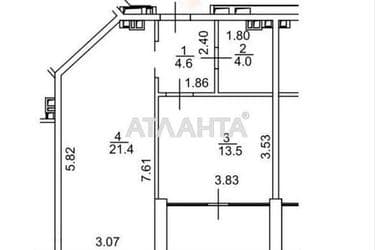 1-комнатная квартира по адресу Французский бул. (площадь 47 м²) - Atlanta.ua - фото 18