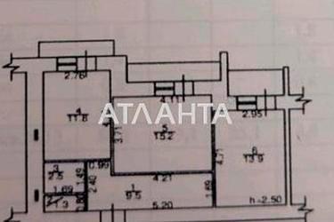 2-кімнатна квартира за адресою вул. Бочарова ген. (площа 58,2 м²) - Atlanta.ua - фото 17