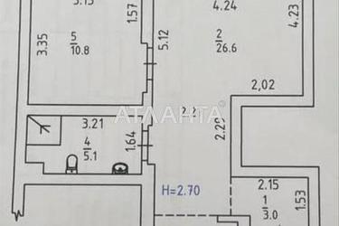 2-кімнатна квартира за адресою вул. Південна (площа 50 м²) - Atlanta.ua - фото 22
