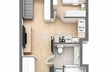 2-rooms apartment apartment by the address st. Topolinnyy per (area 43 m²) - Atlanta.ua - photo 38