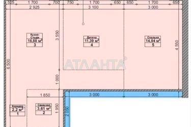 2-кімнатна квартира за адресою вул. Богдана Хмельницького (площа 48 м²) - Atlanta.ua - фото 16
