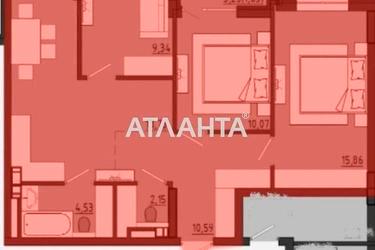 3-комнатная квартира по адресу ул. Чехова (площадь 72 м²) - Atlanta.ua - фото 12