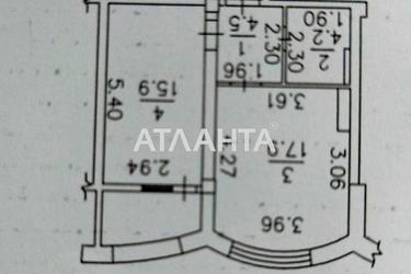 1-кімнатна квартира за адресою вул. Іванова (площа 44 м²) - Atlanta.ua - фото 20