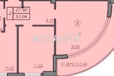 2-кімнатна квартира за адресою Лідерсівський бул. (площа 53 м²) - Atlanta.ua - фото 6