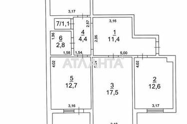 3-кімнатна квартира за адресою вул. Одеська (площа 81,2 м²) - Atlanta.ua - фото 14