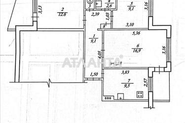 3-кімнатна квартира за адресою вул. Григорівського десанту (площа 65 м²) - Atlanta.ua - фото 30