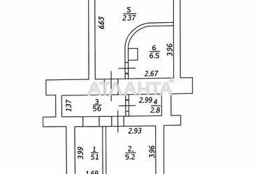 2-комнатная квартира по адресу Нечипуренко пер. (площадь 53 м²) - Atlanta.ua - фото 22