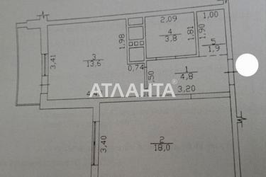 1-комнатная квартира по адресу ул. Среднефонтанская (площадь 43 м²) - Atlanta.ua - фото 16