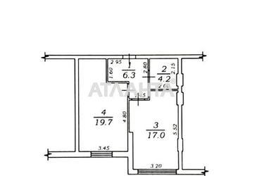 1-кімнатна квартира за адресою Небесної сотні пр. (площа 47,2 м²) - Atlanta.ua - фото 24