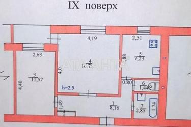 2-rooms apartment apartment by the address st. Mira pr (area 49,7 m²) - Atlanta.ua - photo 24