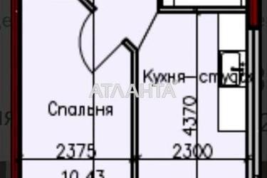 1-кімнатна квартира за адресою вул. Донського Дмитра (площа 32 м²) - Atlanta.ua - фото 11