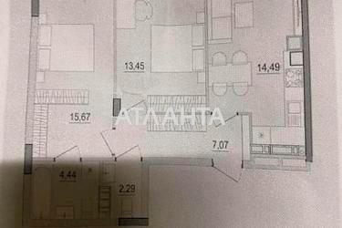 2-комнатная квартира по адресу ул. Келецкая (площадь 59,3 м²) - Atlanta.ua - фото 9