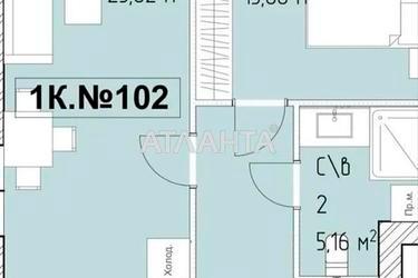 1-room apartment apartment by the address st. Grushevaya (area 54,4 m²) - Atlanta.ua - photo 16