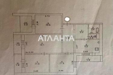 Многокомнатная квартира по адресу ул. Мостицкая (площадь 87,4 м²) - Atlanta.ua - фото 62