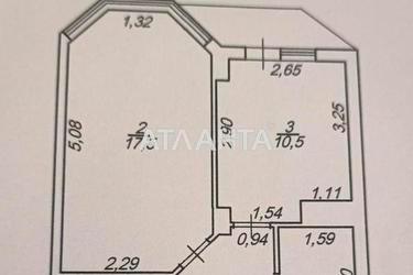 1-комнатная квартира по адресу ул. Проценко (площадь 41,8 м²) - Atlanta.ua - фото 27