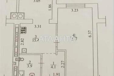 1-room apartment apartment by the address st. Bakinskaya (area 40 m²) - Atlanta.ua - photo 33