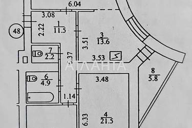 3-кімнатна квартира за адресою вул. Івасюка Володимира пр-т (площа 93,4 м²) - Atlanta.ua - фото 40