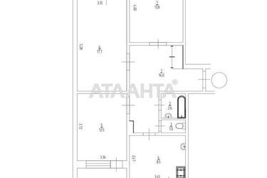 3-комнатная квартира по адресу ул. Оноре де Бальзака (площадь 77,1 м²) - Atlanta.ua - фото 33