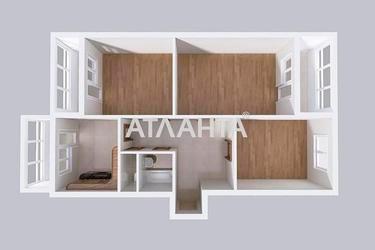 3-комнатная квартира по адресу ул. Оноре де Бальзака (площадь 77,1 м²) - Atlanta.ua - фото 34