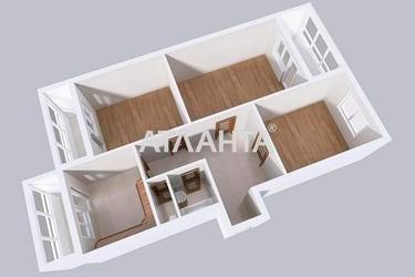 3-комнатная квартира по адресу ул. Оноре де Бальзака (площадь 77,1 м²) - Atlanta.ua - фото 38