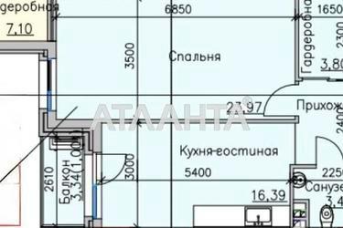 1-room apartment apartment by the address st. Dachnaya (area 53,3 m²) - Atlanta.ua - photo 13