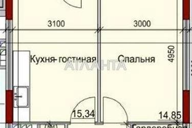 1-room apartment apartment by the address st. Dachnaya (area 45,0 m²) - Atlanta.ua - photo 13