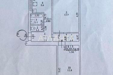 2-комнатная квартира по адресу ул. Радостная (площадь 44,1 м²) - Atlanta.ua - фото 36