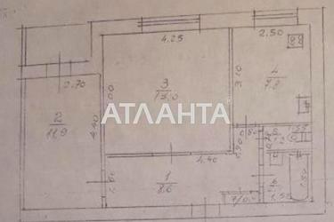 2-кімнатна квартира за адресою вул. Луніна адм. (площа 50,7 м²) - Atlanta.ua - фото 14