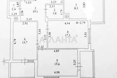 3-rooms apartment apartment by the address st. Raduzhnyy m n (area 90,2 m²) - Atlanta.ua - photo 74