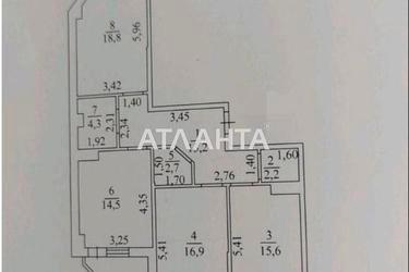 3-rooms apartment apartment by the address st. Ovidiopolskaya dor (area 89 m²) - Atlanta.ua - photo 20