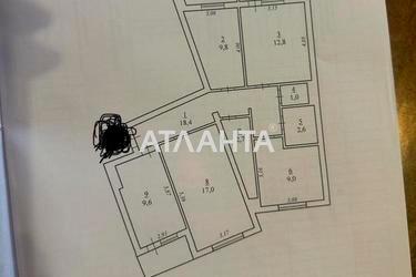 Многокомнатная квартира по адресу ул. Заболотного ак. (площадь 81,1 м²) - Atlanta.ua - фото 24