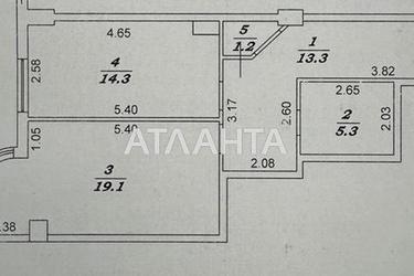 1-комнатная квартира по адресу ул. Аркадийское плато (площадь 53,2 м²) - Atlanta.ua - фото 14