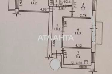 3-комнатная квартира по адресу ул. Бреуса (площадь 60 м²) - Atlanta.ua - imageAlt 40