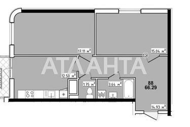 2-rooms apartment apartment by the address st. Koroleva ak (area 66,3 m²) - Atlanta.ua - photo 8