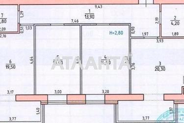 3-rooms apartment apartment by the address st. Chornovola Vyacheslava (area 90,5 m²) - Atlanta.ua - photo 18