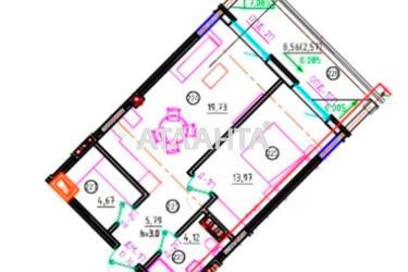 1-кімнатна квартира за адресою Фонтанська дор. (площа 50,9 м²) - Atlanta.ua - фото 11