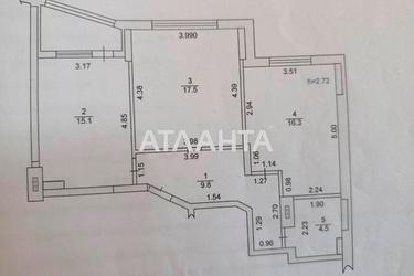 2-кімнатна квартира за адресою вул. Парусна (площа 66,5 м²) - Atlanta.ua - фото 23
