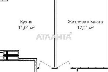 1-room apartment apartment by the address st. Ozernaya (area 40,8 m²) - Atlanta.ua - photo 10