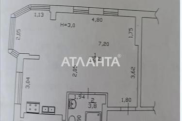 1-room apartment apartment by the address st. Nikolaevskaya (area 41 m²) - Atlanta.ua - photo 22