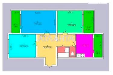 3-комнатная квартира по адресу (площадь 84 м²) - Atlanta.ua - фото 13