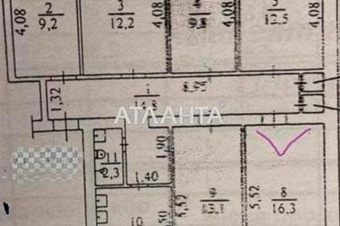 Room in dormitory apartment by the address st. Geroev Krut Tereshkovoy (area 17 m²) - Atlanta.ua - photo 10