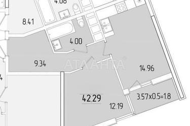 1-room apartment apartment by the address st. Krasnova (area 41,5 m²) - Atlanta.ua - photo 30