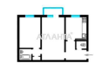 2-комнатная квартира по адресу просп. Голосеевский (площадь 38,4 м²) - Atlanta.ua - фото 23