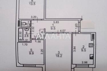 3-кімнатна квартира за адресою Небесної сотні пр. (площа 68 м²) - Atlanta.ua - фото 21