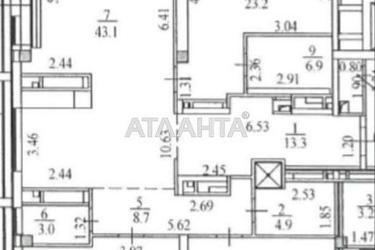 3-кімнатна квартира за адресою вул. Донського Дмитра (площа 197 м²) - Atlanta.ua - фото 36