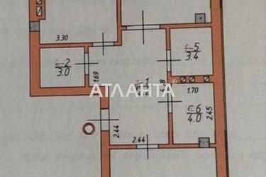 2-комнатная квартира по адресу ул. Пригородная 6-я (площадь 85 м²) - Atlanta.ua - фото 14