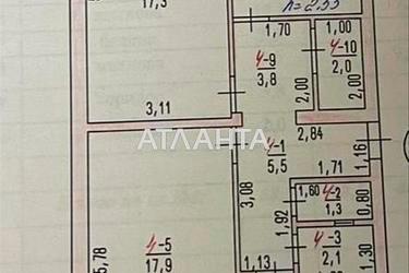 3-кімнатна квартира за адресою вул. Центральна (площа 68 м²) - Atlanta.ua - фото 23