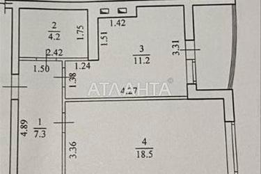 1-room apartment apartment by the address st. Kostandi (area 45,5 m²) - Atlanta.ua - photo 20