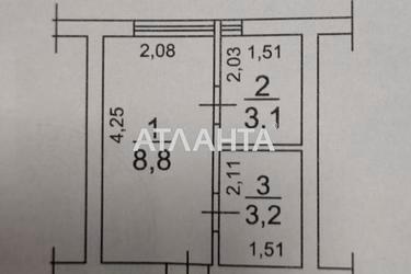 1-комнатная квартира по адресу ул. Магистральная (площадь 30 м²) - Atlanta.ua - фото 20
